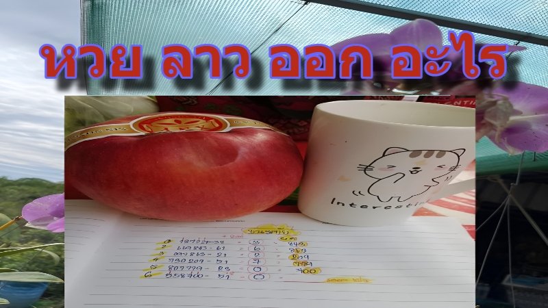 หวย ลาว ออก อะไร